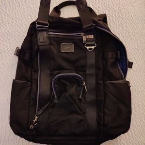 TUMI SPORT BACK PACK WATERPROOF. BLACK